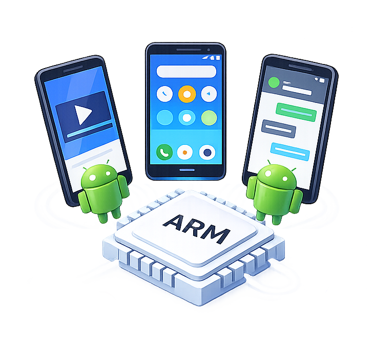云端原生真实 ARM 安卓环境
